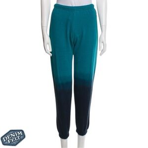 Aviator Nation Women’s Relaxed Fit Ombre Blue/Black Sweatoants/Jogger | PRELOVED